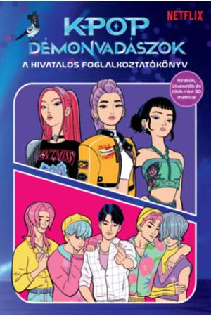 K-pop démonvadászok - A hivatalos foglalkoztatókönyv - Kirakók, útvesztők és több mint 50 matrica!