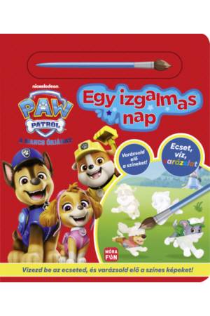 Mancs Őrjárat - Egy izgalmas nap - Ecset, víz, varázslat