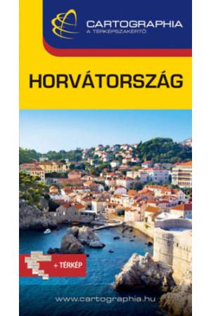 Horvátország útikönyv + térkép