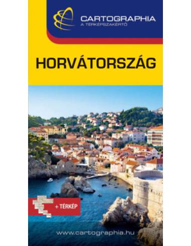 Horvátország útikönyv + térkép