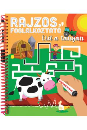 Rajzos foglalkoztató - Élet a tanyán
