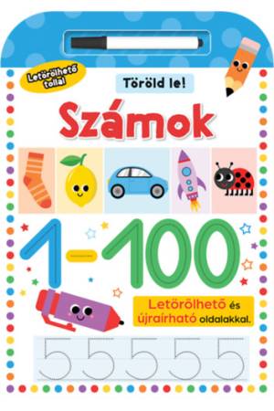 Töröld le - Számok - Letörölhető tollal