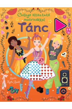 Csillogó öltöztető matricákkal - Tánc