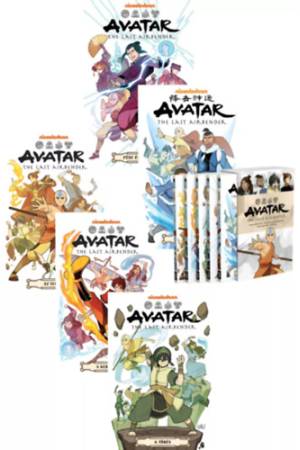 AVATAR - Aang legendája 1-5. (képregény) + Díszdoboz