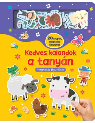 Kedves kalandok a tanyán - Mágneses figurákkal