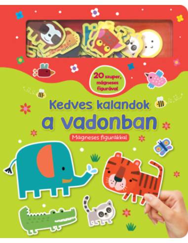 Kedves kalandok a vadonban - Mágneses figurákkal