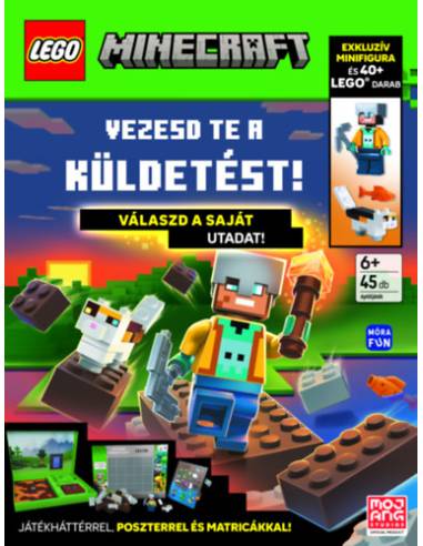 Lego Minecrat. Vezesd te a küldetést! Válaszd a saját utadat!