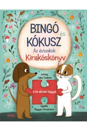 Bingó és Kókusz - Az évszakok - Saját fejlesztésű puzzle könyv