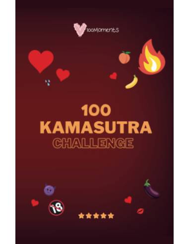 100 Kamasutra Challenge kaparós könyv pároknak - Minden estére új kihívást tartogat!