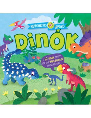 Nyitogatós lapozó - Dinók