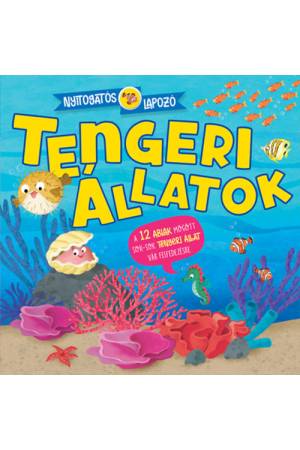 Tengeri állatok - Nyitogatós lapozó