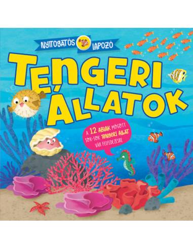 Tengeri állatok - Nyitogatós lapozó