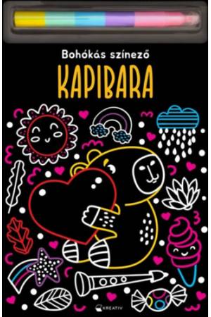 Kapibara - Bohókás színező