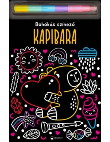 Kapibara - Bohókás színező
