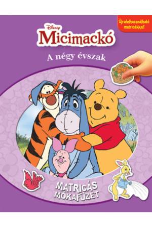 Matricás mókafüzet - Micimackó - A négy évszak