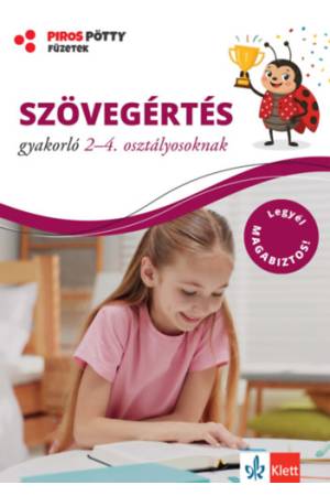 Szövegértés gyakorló 2-4. osztályosoknak - Piros pötty füzetek