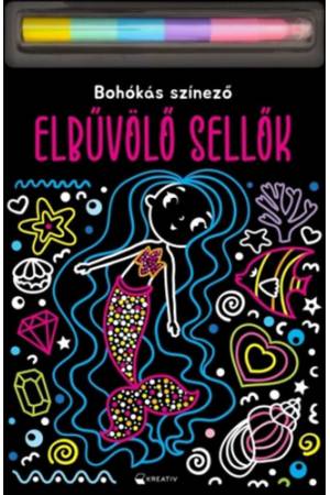 Elbűvölő sellők - Bohókás színező