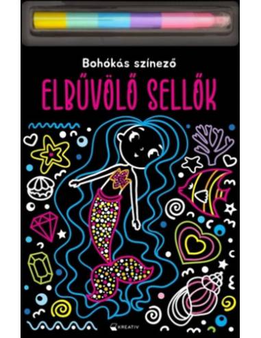 Elbűvölő sellők - Bohókás színező