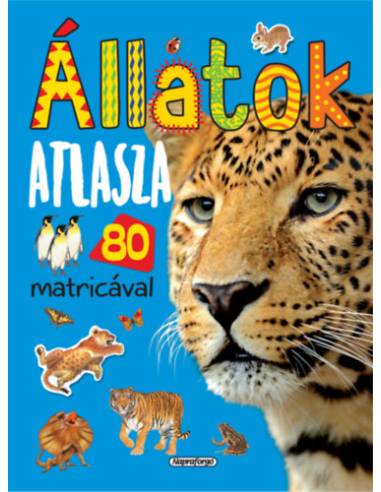 Állatok atlasza 80 matricával
