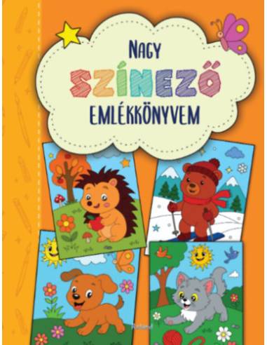 Nagy színező emlékkönyvem