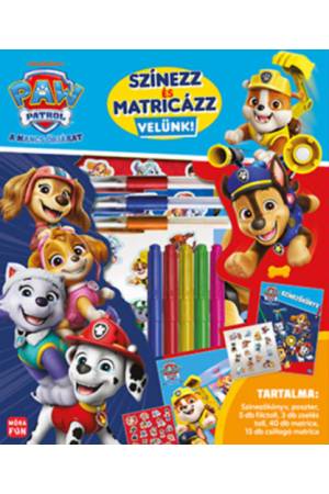 Mancs Őrjárat -  Színezz és matricázz velünk!