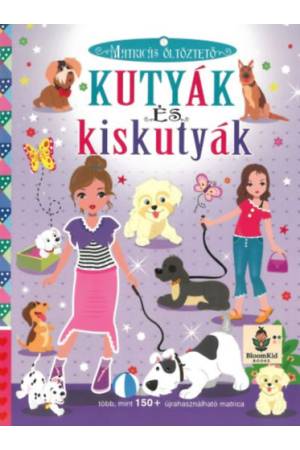 Kutyák és Kiskutyák - Matricás öltöztető