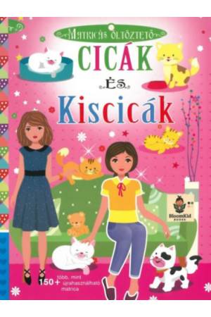 Cicák és Kiscicák - Matricás öltöztető