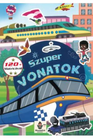 Szuper vonatok - 120 matricával