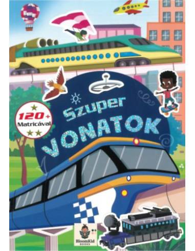 Szuper vonatok - 120 matricával