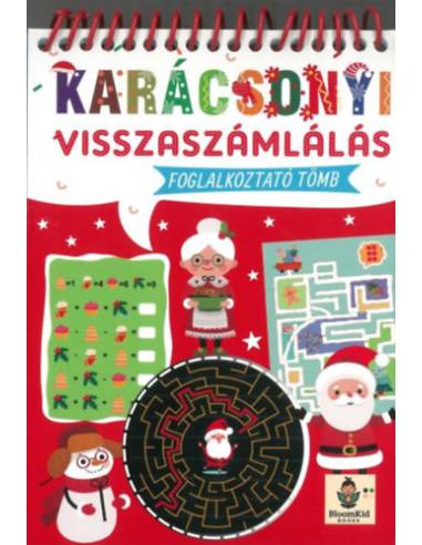 Karácsonyi visszaszámlálás foglalkoztató tömb