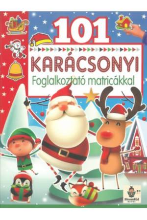 101 karácsonyi foglalkoztató matricákkal
