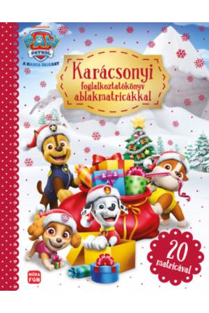 Mancs Őrjárat - Karácsonyi foglalkoztatókönyv ablakmatricákkal