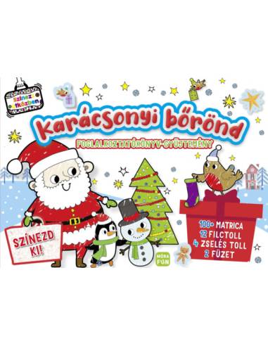 Karácsonyi bőrönd - Foglalkoztatókönyvgyűjtemény