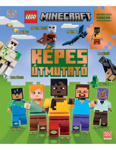LEGO Minecraft - Képes útmutató - Különleges Makena-figurával