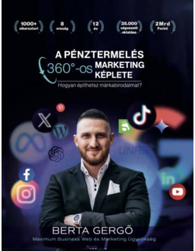 A pénztermelés 360°-os marketing képlete - Hogyan építhetsz márkabirodalmat?