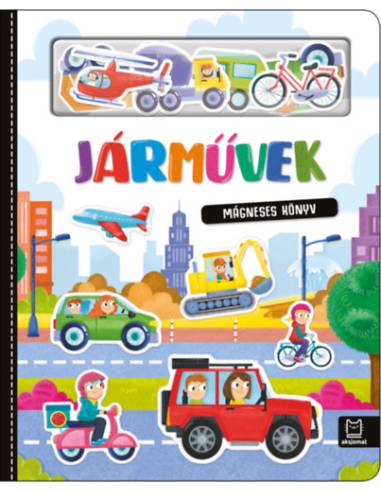 Járművek - Mágneses könyv