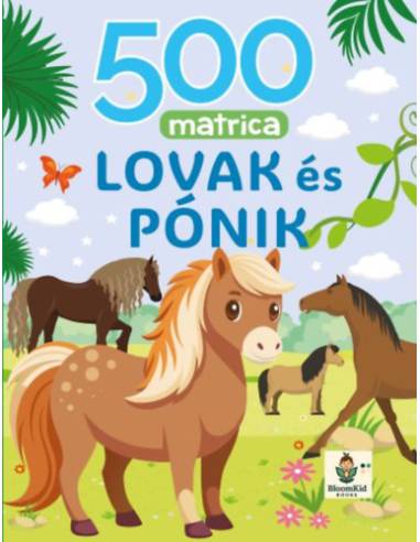 500 matrica - Lovak és Pónik