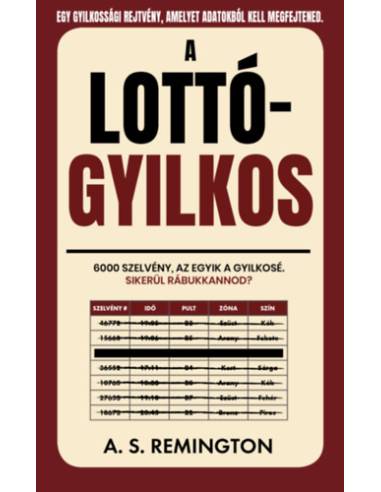 A lottógyilkos - 6000 szelvény, az egyik a gyilkosé. Sikerül rábukkannod?