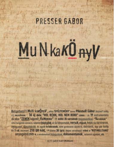 Munkakönyv - 3 CD és 1 DVD melléklettel