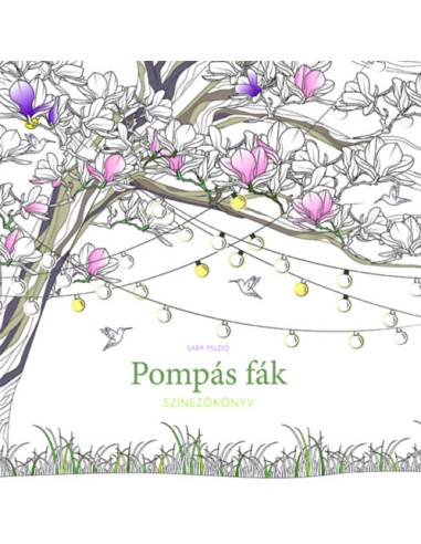 Pompás fák - Színezőkönyv