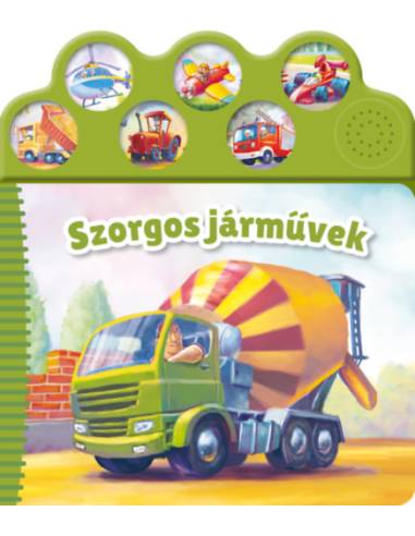 Szorgos járművek - hangoskönyv