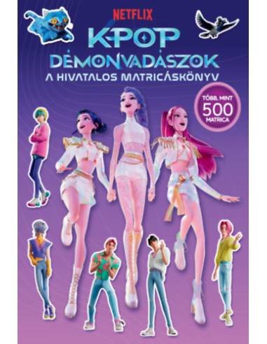 K-pop démonvadászok - A hivatalos matricáskönyv - Több, mint 500 matrica