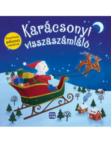 Karácsonyi visszaszámláló - Kinyitható adventi naptárral!