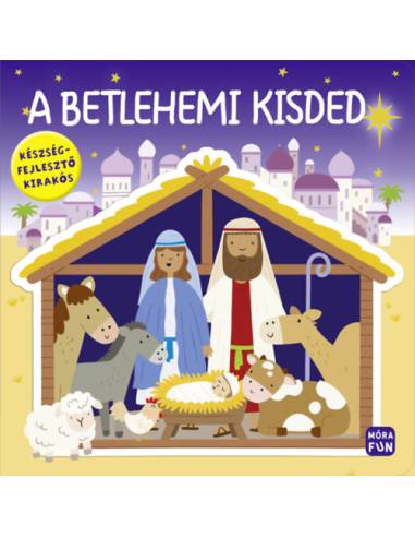 A betlehemi kisded - Készségfejlesztő kirakós