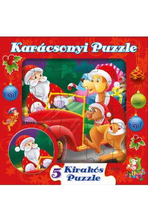 Karácsonyi puzzle - 5 kirakós puzzle mese