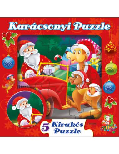 Karácsonyi puzzle - 5 kirakós puzzle mese