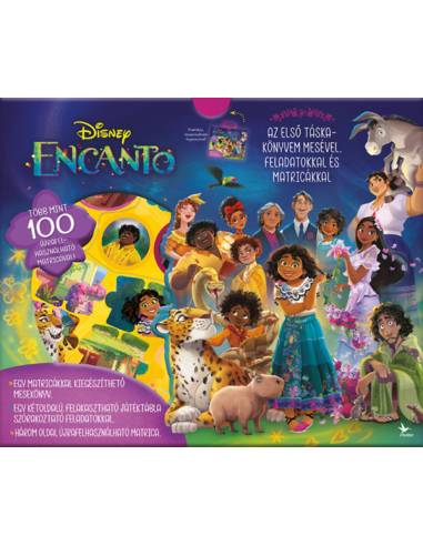 Disney - Encanto - Táskakönyv - Az első táskakönyvem mesével, feladatokkal és matricákkal