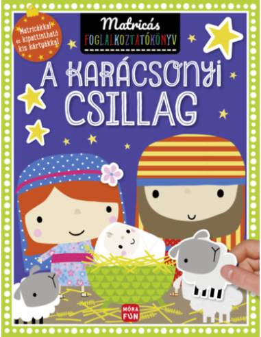 A karácsonyi csillag - Matricás foglalkoztatókönyv