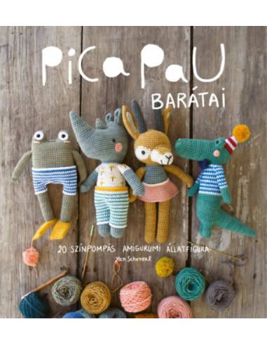 Pica Pau barátai - 20 színpompás amigurumi állatfigura