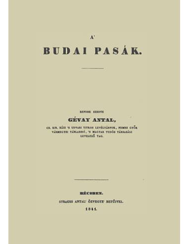 A budai pasák - Gévay Antal